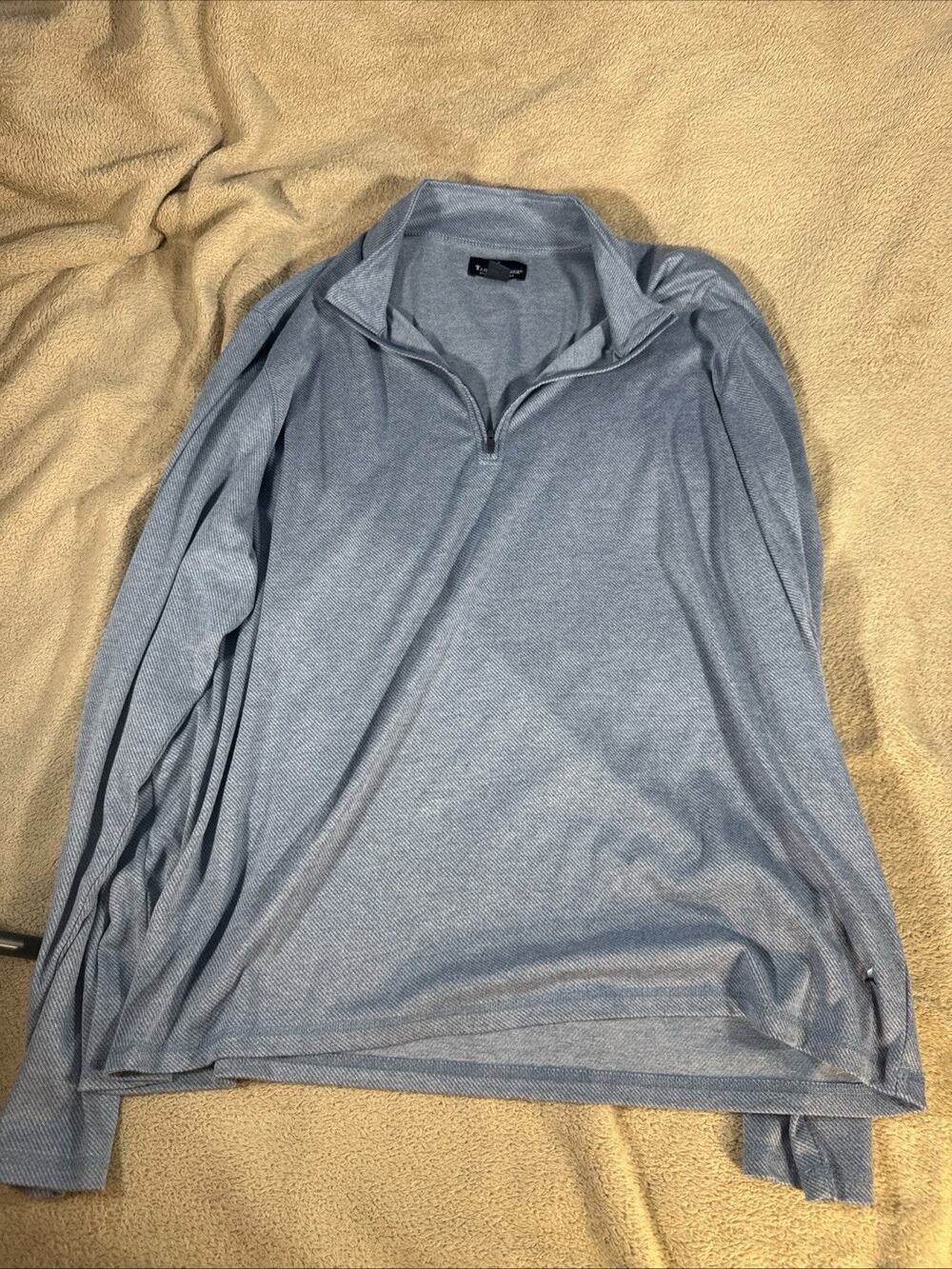 Tailor Vintage Men’s XXL Long Sleeve Quarter Zip